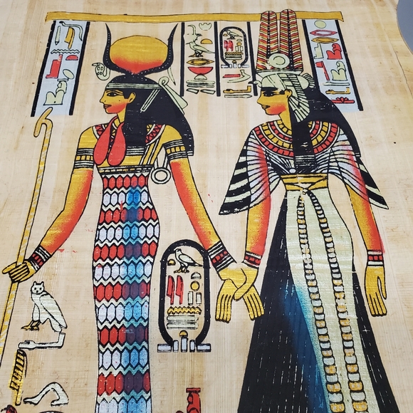 Authentic Egyptian papyrus paper 📜 with certificate - Picture 5 of 8